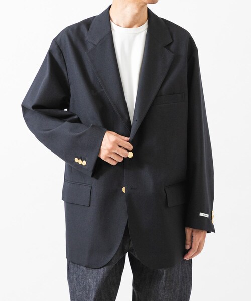 URBAN RESEARCH(アーバンリサーチ)の「『別注』COUTURE D’ADAME×URBAN RESEARCH BIG JACKET SINGLE(テーラードジャケット・メンズ・NAVY・40/42)」の4枚目の写真