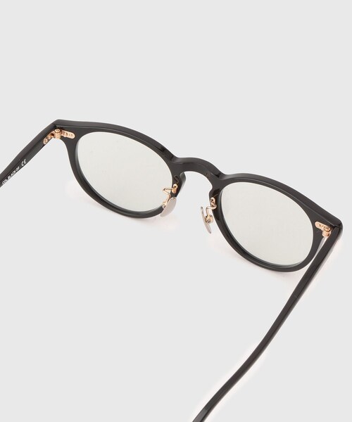 ADAM ET ROPE'（アダムエロペ）の「【NOCHINO OPTICAL/ノチノオプティカル】TSUKUYOMI（メガネ・メンズ・ブラック/ダークブラウン・F）」の6枚目の写真