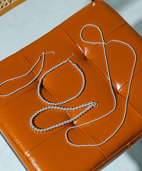 URBAN RESEARCH(アーバンリサーチ)の「decor『デコール』 Hematite8mmBallchoker(ネックレス・レディース・SILVER・-)」の8枚目の写真