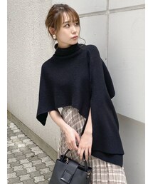 dazzlin | ニットオーバーケープ(ニット/セーター)