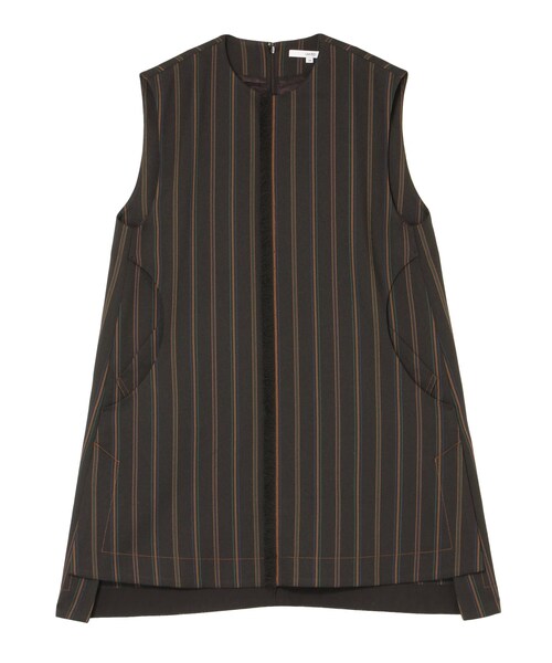 UN3D.（アンスリード）の「MULTI PINSTRIPE LONG VEST【セットアップ着用可能】（ベスト・レディース・グレー/ブラック・36/38）」の21枚目の写真