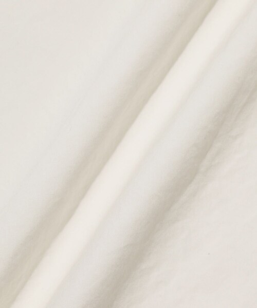 ADAM ET ROPE'(アダムエロペ)の「【AURALEE/オーラリー】GARMENT-DYED FINX SHUTTLE WEATHER SHIRT(シャツ/ブラウス・メンズ・ホワイト/ダークブラウン・3/4)」の16枚目の写真