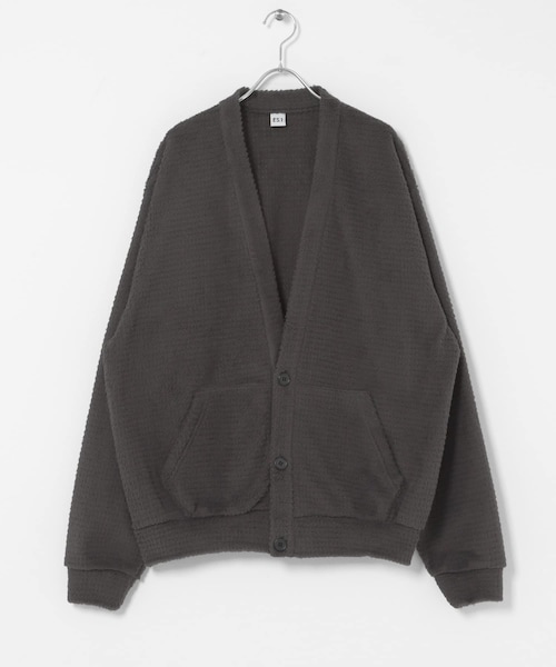 URBAN RESEARCH（アーバンリサーチ）の「Alpha cardigan（カーディガン/ボレロ・メンズ・gray/black・L/XL）」の2枚目の写真