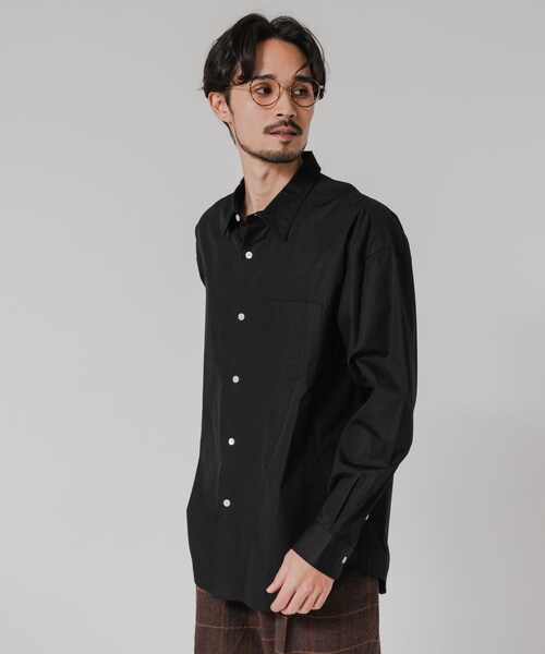 URBAN RESEARCH（アーバンリサーチ）の「『一部WEB限定カラー』THOMAS MASON OVER SHIRTS（シャツ/ブラウス・メンズ・WHITE/ROYAL/BROWN/BLACK/BLUE ST/S.GREEN・S/M/L/XL）」の21枚目の写真