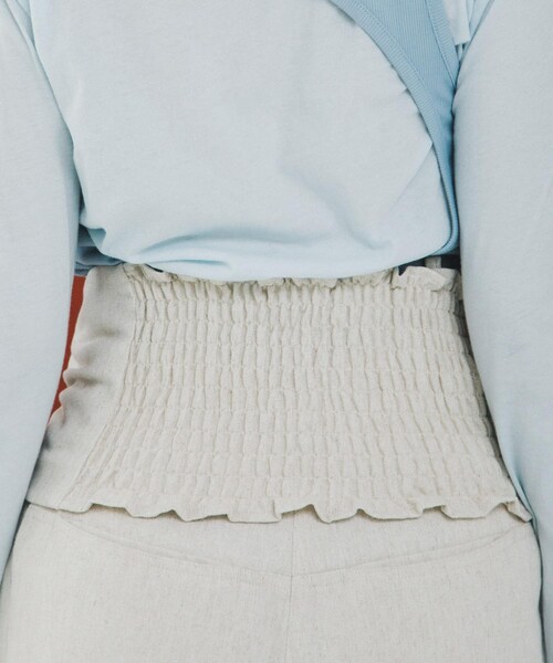 LAATO（ラート）の「twist bustier（キャミソール・レディース・シャドウ/クリーム・Free）」の10枚目の写真