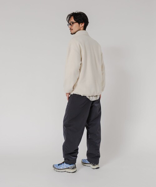 URBAN RESEARCH（アーバンリサーチ）の「『別注』THOUSAND MILE×URBAN RESEARCH　ニットフリースハーフジッププルオーバー（その他トップス・メンズ・BLACK/CHARCOAL/NAVY/OFF・M/L）」の12枚目の写真