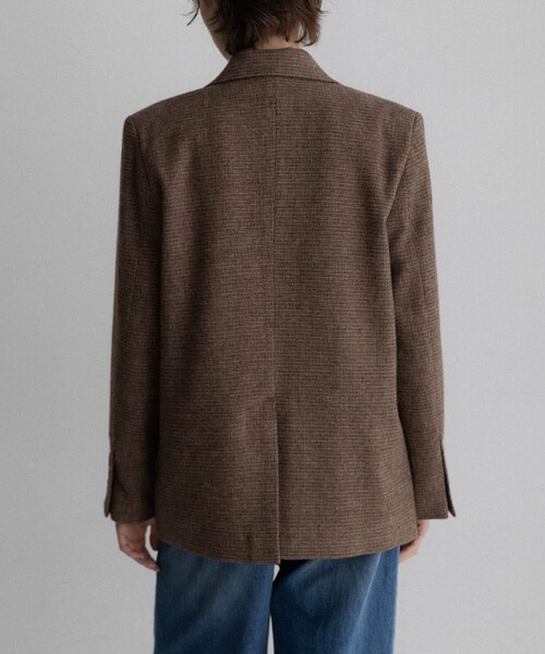 URBAN RESEARCH Sonny Label（アーバンリサーチサニーレーベル）の「ツイードテーラードジャケット（テーラードジャケット・レディース・ブラウン/ダークブラウン・Free）」の17枚目の写真