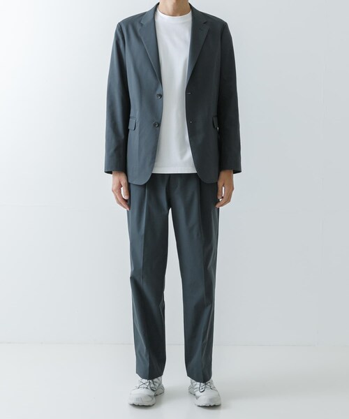 URBAN RESEARCH（アーバンリサーチ）の「『セットアップ対応』『マシンウォッシャブル』CLEAN DYE TWILL JACKET（テーラードジャケット・メンズ・GREEN/BEIGE/NAVY・M/L）」の11枚目の写真