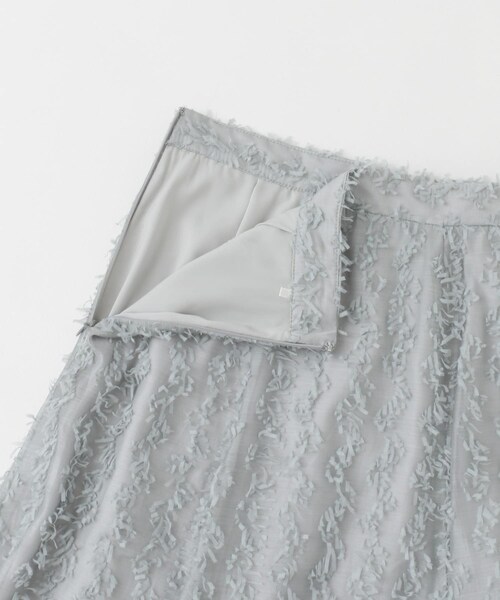URBAN RESEARCH ROSSO（アーバンリサーチロッソ）の「F by ROSSO　リボンジャガードフレアスカート（スカート・レディース・WHITE/GRAY・36/38）」の21枚目の写真