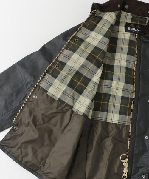 URBAN RESEARCH DOORS（アーバンリサーチドアーズ）の「OS BEDALE WAX JACKET（テーラードジャケット・メンズ・BLACK/SAGE・36/38/40）」の15枚目の写真