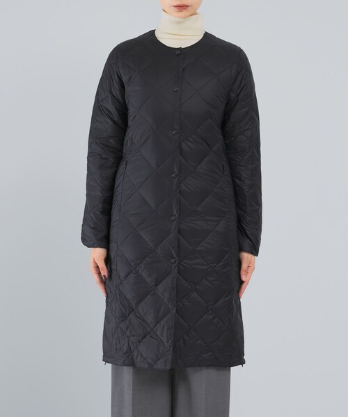 URBAN RESEARCH ROSSO（アーバンリサーチロッソ）の「TAION　CREW NECK LONG DOWN COAT（その他アウター・レディース・BLACK/GBEIGE/OFFWHITE/DCHOCO/BRICKBROWN/DNAVY・M/L）」の12枚目の写真