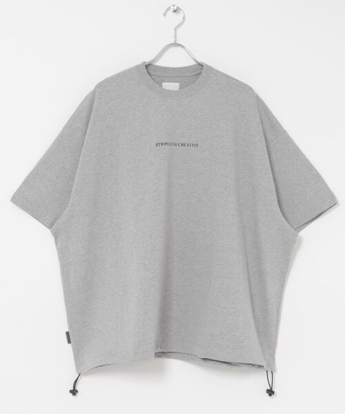 URBAN RESEARCH（アーバンリサーチ）の「SFC　SUPER BIG SS TEE w/ DRAWSTRINGS（Tシャツ/カットソー・メンズ・GREY M/WHITE/BLACK・M/L/XL/XXL）」の15枚目の写真