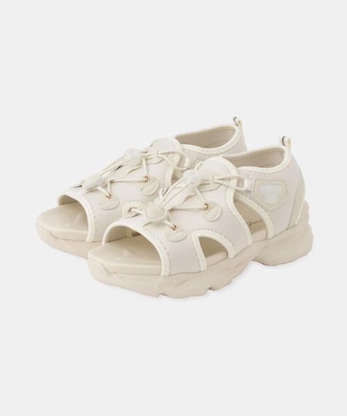 ROPE' PICNIC(ロペピクニック)の「【KIDS/キッズ】ドロストサンダル(サンダル・キッズ・ブラック/オフホワイト・19/20/21/22)」の22枚目の写真