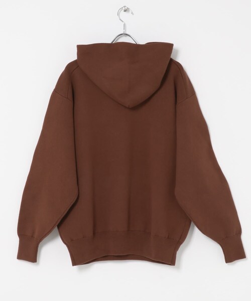 URBAN RESEARCH DOORS(アーバンリサーチドアーズ)の「CottonCashmere KnitHoodie(パーカー・メンズ・CHARCOAL/ORANGE・M/L)」の11枚目の写真