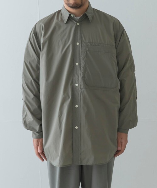 URBAN RESEARCH（アーバンリサーチ）の「DAIWA PIER39　TECH TRAVEL SHIRT（シャツ/ブラウス・メンズ・WOLF GRAY/BLACK/CHARCOAL・S/M/L/XL）」の13枚目の写真