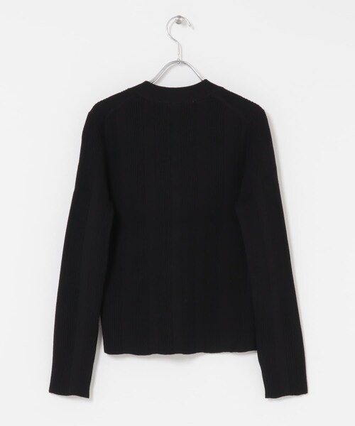URBAN RESEARCH ROSSO（アーバンリサーチロッソ）の「Torrazzo Donna　Rib Knit Cardigan（カーディガン/ボレロ・レディース・BLACK/BEIGE/GRAY・Free）」の8枚目の写真