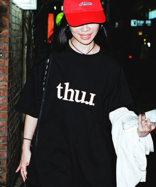 URBAN RESEARCH(アーバンリサーチ)の「thur. logo SHORT-SLEEVE T-SHIRTS(Tシャツ/カットソー・メンズ・BLACK・M/L/XL)」の16枚目の写真