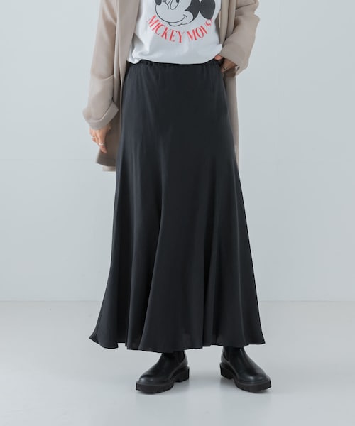 『MADE IN JAPAN』キュプラフィブリルフレアスカート