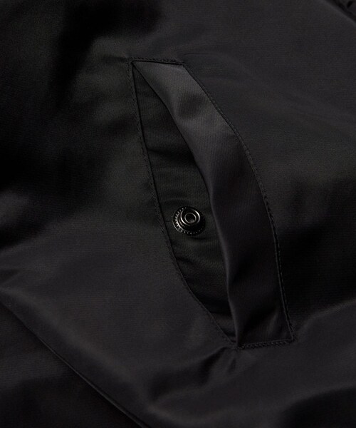 ADAM ET ROPE'（アダムエロペ）の「【by Parra/バイ・パラ】Club not 1976 satin bomber jacketq（その他アウター・メンズ・ブラック・L/M/XL）」の11枚目の写真