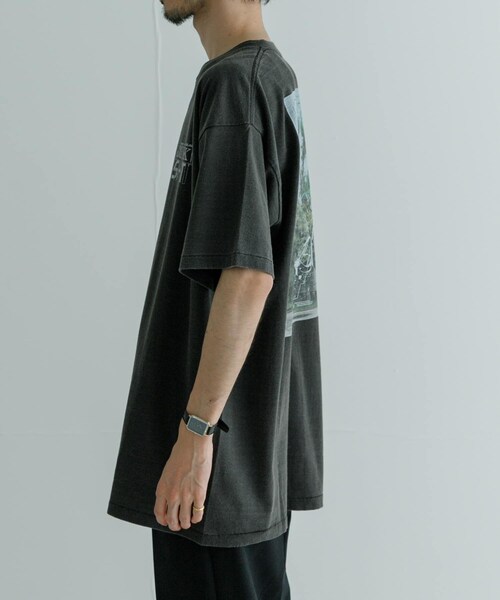 URBAN RESEARCH（アーバンリサーチ）の「semoh　Sing T-shirts（Tシャツ/カットソー・メンズ・BLACK/WHITE/GREY・2/3）」の11枚目の写真