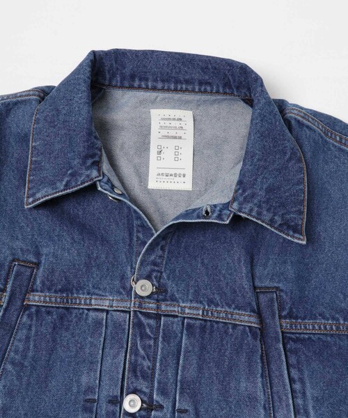 URBAN RESEARCH（アーバンリサーチ）の「KURO　POWER SHOULDER DENIM JACKET（デニムジャケット・レディース・INDIGO・1）」の4枚目の写真