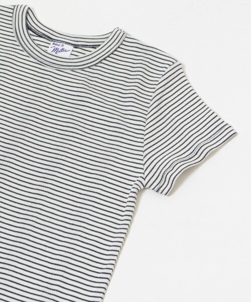 URBAN RESEARCH(アーバンリサーチ)の「『別注』Miller×URBAN RESEARCH Prib Tiny T-SHIRTS(Tシャツ/カットソー・レディース・IVORY/NVY BORDER/BLK BORDER・FREE)」の22枚目の写真
