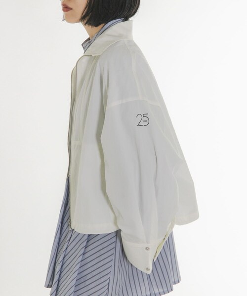 KBF(ケイビーエフ)の「『別注』Lee Izumida×KBF ブルゾン(ブルゾン・レディース・OFF/L.BEIGE/NAVY・One)」の7枚目の写真