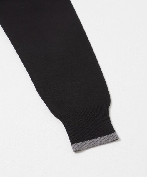 URBAN RESEARCH DOORS（アーバンリサーチドアーズ）の「バイカラーKNITワンピース（ワンピース・レディース・CHARCOAL/BLACK・Free）」の13枚目の写真