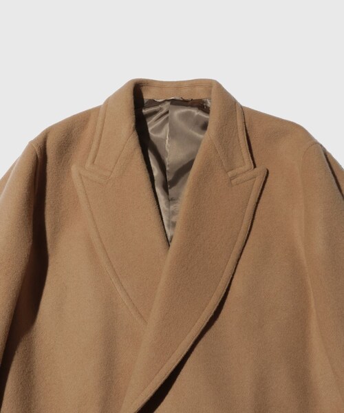 ADAM ET ROPE'(アダムエロペ)の「JACKAL 140s POLO COAT(その他アウター・メンズ・ブラック/キャメル・L/M/S)」の14枚目の写真