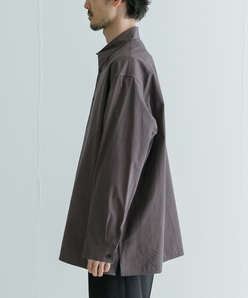 URBAN RESEARCH（アーバンリサーチ）の「nonnotte　Oversized Shirts（シャツ/ブラウス・メンズ・Raisin・4/5）」の4枚目の写真