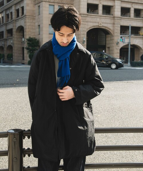 URBAN RESEARCH DOORS(アーバンリサーチドアーズ)の「ライトナイロン パデット バルマカンコート(テーラードジャケット・メンズ・L.GRAY/CHARCOAL/BLACK・M/L)」の17枚目の写真