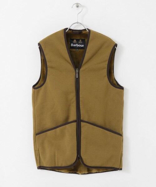 URBAN RESEARCH（アーバンリサーチ）の「Barbour　waistcoat zip-in liner（テーラードジャケット・メンズ・Brown・38/40/42/44/46）」の8枚目の写真
