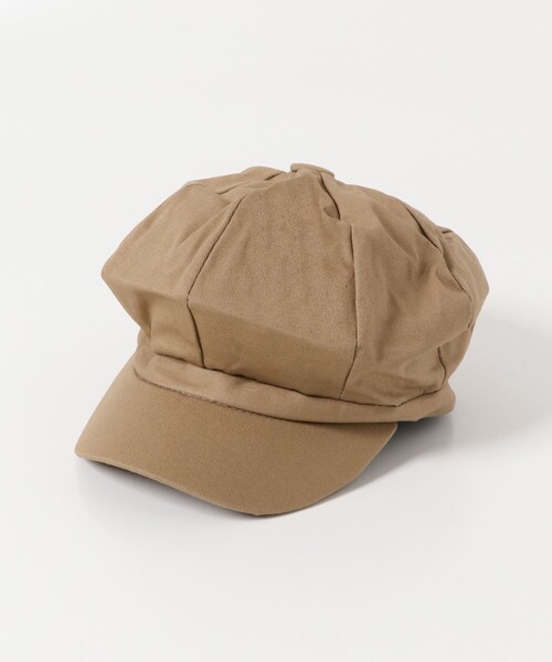 URBAN RESEARCH Sonny Label（アーバンリサーチサニーレーベル）の「ビッグキャスケット（キャスケット・レディース・ベージュ/ブラック・one）」の10枚目の写真