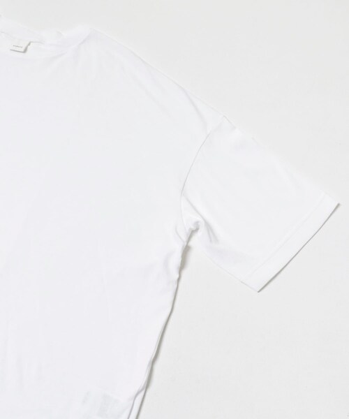 かぐれ（カグレ）の「ハイツイストコットン半袖Tシャツ（Tシャツ/カットソー・レディース・OFF/BLACK/CHARCOAL・Free）」の13枚目の写真