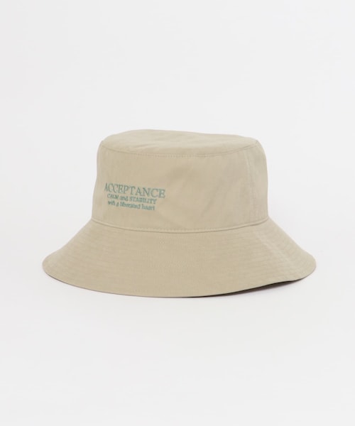 SENSE OF PLACE by URBAN RESEARCH（センスオブプレイスバイアーバンリサーチ）の「ピーチキモウロゴシシュウバケットハット（ハット・メンズ・BLACK/L.BROWN/BLUE・one）」の11枚目の写真