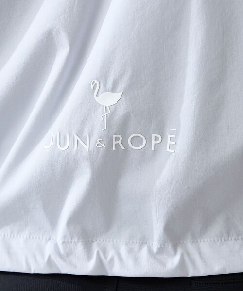 ROPE'(ロペ)の「ライトウェイトタフタ撥水ブルゾン/防風・撥水(ブルゾン・レディース・ブラック/グレー/ホワイト・L/M/S)」の17枚目の写真