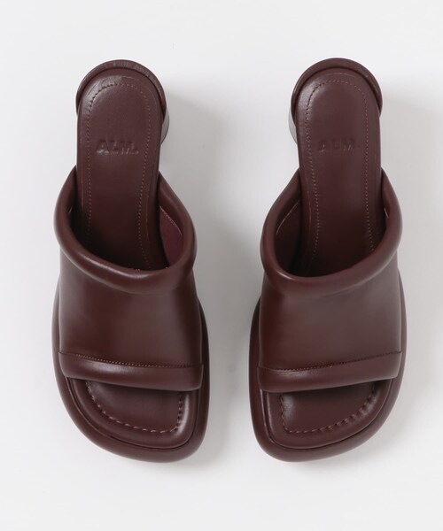 URBAN RESEARCH ROSSO（アーバンリサーチロッソ）の「ALM.　CIELO LEATHER SANDALS（サンダル・レディース・BLACK/MAROON・36/37/38）」の12枚目の写真