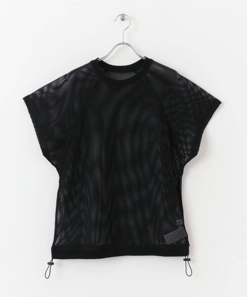 URBAN RESEARCH Sonny Label（アーバンリサーチサニーレーベル）の「SLAB Mesh Raglan Pullover（その他トップス・レディース・オフ/ブラック・FREE）」の12枚目の写真