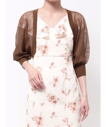 dazzlin | メッシュシアーボレロ(カーディガン/ボレロ)