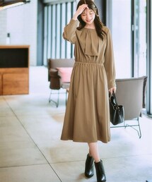7days Life Styling | ボウタイが取り外せる２ＷＡＹワンピース(ワンピース)