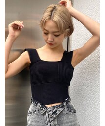 EMODA | ボクシーニットトップ(ニット/セーター)