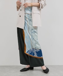 VIS | チューリップ柄スカーフ90×90cm(バンダナ/スカーフ)