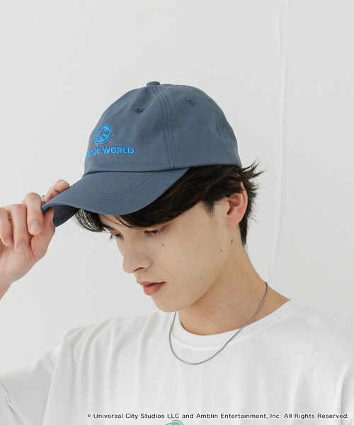 SENSE OF PLACE by URBAN RESEARCH（センスオブプレイスバイアーバンリサーチ）の「『別注』Jurassic World×SENSE OF PLACE　CAP（キャップ・メンズ・BLACK/IVORY/BLUE・one）」の15枚目の写真