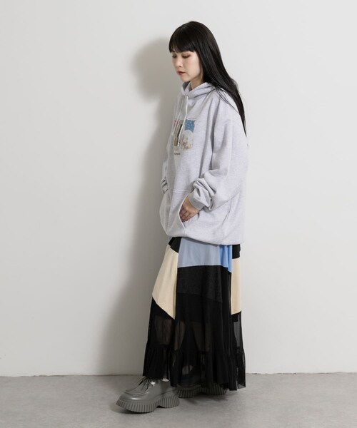 THE GOODLAND MARKET（ザグッドランドマーケット）の「DEAR EPISODE　Dear Episode hoodie（パーカー・レディース・#545D/#546B/#547B/#548B・XXL）」の10枚目の写真