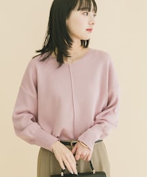 ITEMS URBANRESEARCH | 『洗濯可』アウトリンキングVネックニット(ニット/セーター)