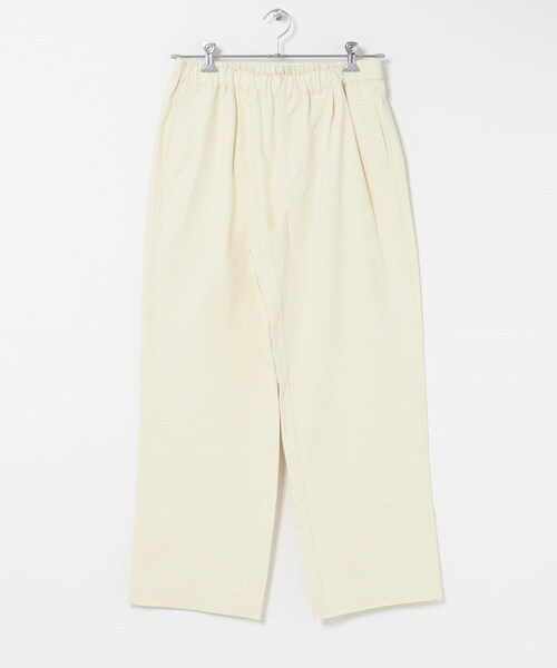 URBAN RESEARCH Sonny Label（アーバンリサーチサニーレーベル）の「ワイドタックチノイージーパンツ（チノパンツ・メンズ・オフ/ブラック/ベージュ・M/L）」の4枚目の写真