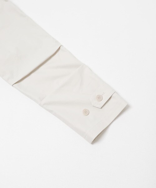 EKAL（エカル）の「T/Cツイルステンカラーコート（ステンカラーコート・レディース・アイボリー/カーキ/ベージュ・One）」の16枚目の写真