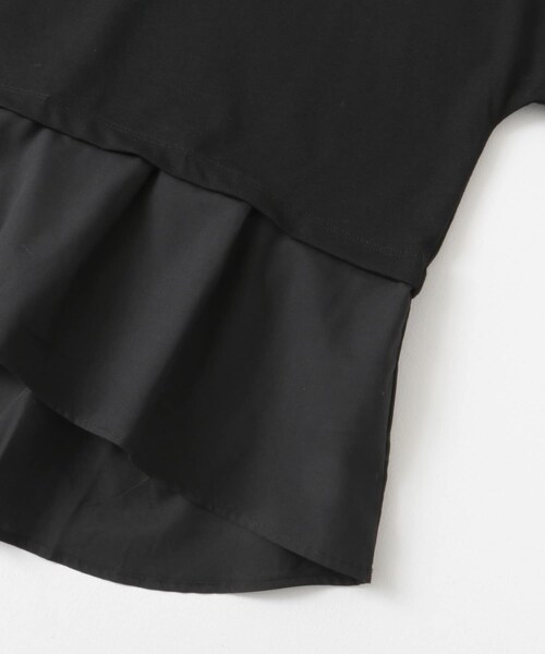 ITEMS URBANRESEARCH（アイテムズ アーバンリサーチ）の「カットミラノドッキングプルオーバー（Tシャツ/カットソー・レディース・BORDER/OFF/BLK・FREE）」の18枚目の写真