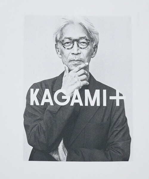 ADAM ET ROPE'(アダムエロペ)の「【KAGAMI+ Ryuichi Sakamoto × 10Culture / ADAM ET ROPE'】KAGAMI+ PHOTO TEE(Tシャツ/カットソー・レディース・ブラック/ブラック系/ホワイト/ホワイト系・L/M/XL)」の22枚目の写真