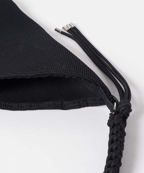 URBAN RESEARCH Sonny Label（アーバンリサーチサニーレーベル）の「LE VERNIS　パラコードハンドルメッシュバッグ（ハンドバッグ・レディース・ブラック/ベージュ・one）」の7枚目の写真